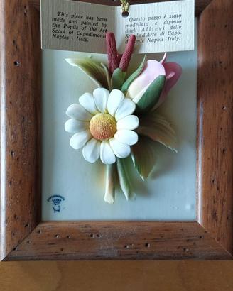 Quadro ceramica Capodimonte