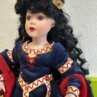 Bambola Biancaneve in ceranica anni ‘50 - h40cm