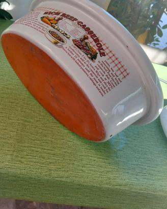 casseruola in cotto smaltato