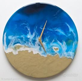 Orologio da parete in resina personalizzato