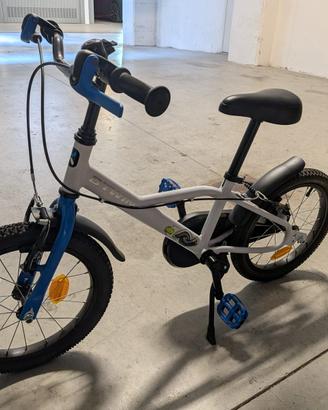 Bici B’TWIN 500 Astronaut 16” bambini 4-6 anni