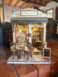 Caffetteria in Miniatura Handmade – Book Nook