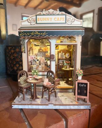 Caffetteria in Miniatura Handmade – Book Nook