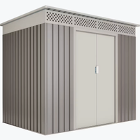 Casetta in metallo per deposito giardino / bici