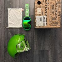 Casco Salomon e maschera Poc