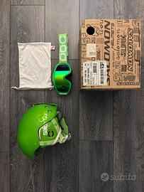 Casco Salomon e maschera Poc