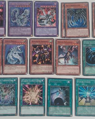 lotto base completa deck cyberoscuro yugioh