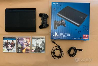 PS3 + 1 Joystick + 3 giochi PS3
