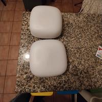 n 2 Plaffoniere  vintage vetro opalino