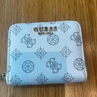 portafoglio Guess bianco Laurel SLG small around 
