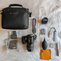 Pentax KF + 18-55 AL WR + DA 50mm