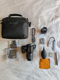 Pentax KF + 18-55 AL WR + DA 50mm