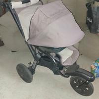 passeggino trio chicco activ3 con accessori