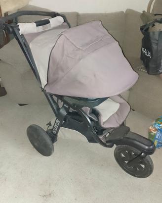 passeggino trio chicco activ3 con accessori