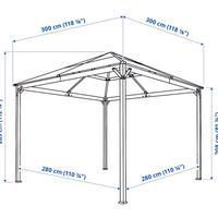 gazebo ikea fagelon