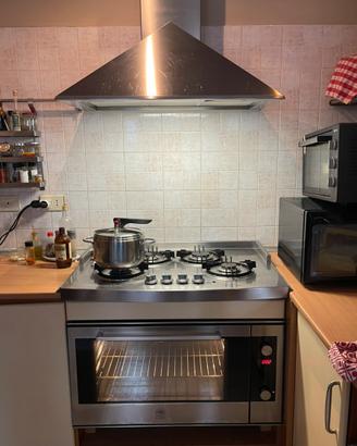 CAPPA CUCINA PARETE IN ACCIAIO INOX