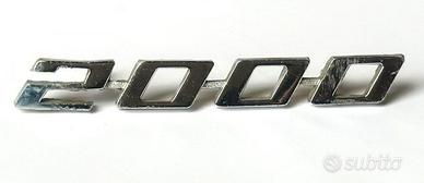 SCRITTA ,LOGO ALFA ROMEO GT 2000 DEL 1970