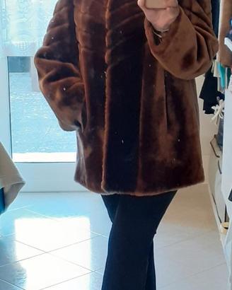 Giacca donna in Montone rovesciato, taglia M