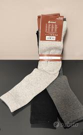 Set 3 paia di calzini naturali: lana e coniglio