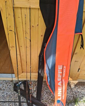 Lotto attrezzatura da pesca