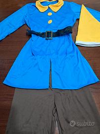vestito carnevale da nano per bambini