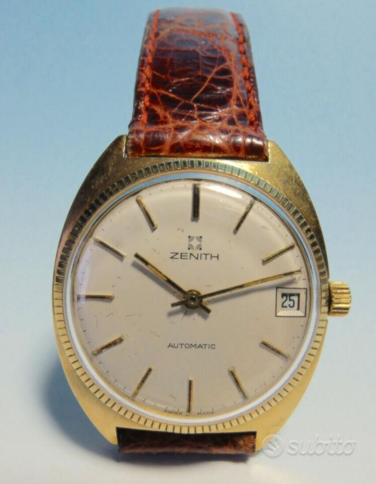 Zenith Captain vintage, Oro 18K, 2572P Abbigliamento