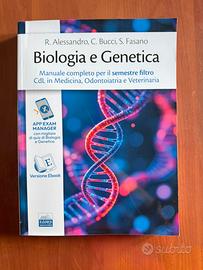 Libro di biologia e genetica semestre di medicina