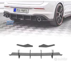 ESTENSIONE DIFFUSORE VOLKSWAGEN VW GOLF 8 GTI