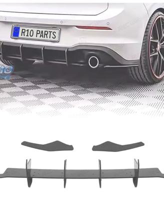 ESTENSIONE DIFFUSORE VOLKSWAGEN VW GOLF 8 GTI