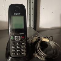 Telefono Cordless Gigaset AS180 con base di ricari