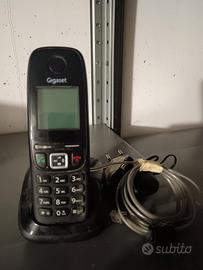 Telefono Cordless Gigaset AS180 con base di ricari