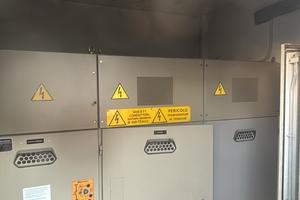 Cabina elettrica 15000v