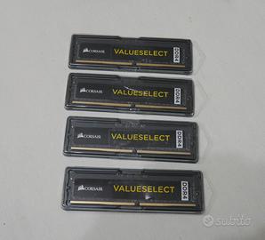 RAM DDR4 16gb (4x4gb) 2400MHZ CORSAIR