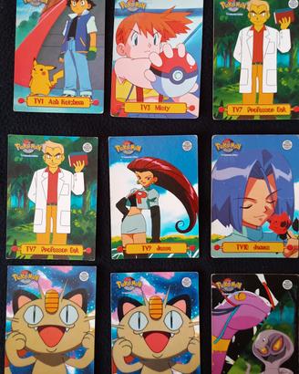 9 carte Pokemon Topps Creatures, Game Freak