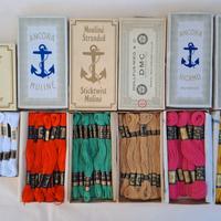 Filo vari colori per ricamo Muliné (DMC - ANCÓRA)