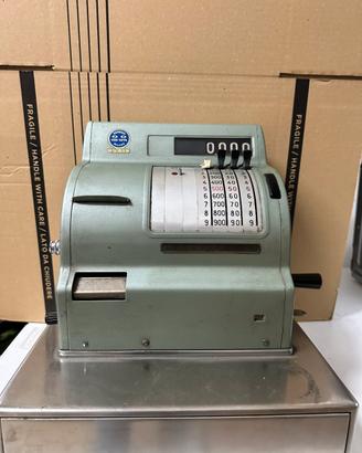 Registratore di cassa Hugin vintage