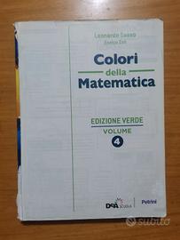 libro di matematica (colori della matematica) 