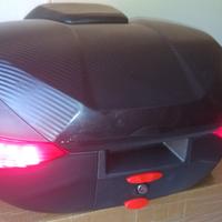 Top case grandi dimensioni- 72 litri + piastra+led