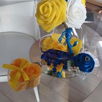 Centrotavola, segnaposto e bomboniere matrimonio