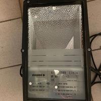 Faro riflettore lampada esterno 150 w disano 1149
