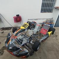 GOKART COMPLETO DI TELAIO E MOTORE OK PRONTO PISTA