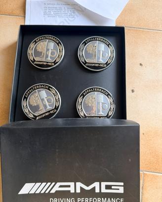4 X  COPRIMOZZO ORIGINALE AMG MERCEDES
