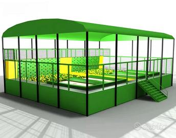 Tappeti Elastici. Professionali per Parchi Gioco