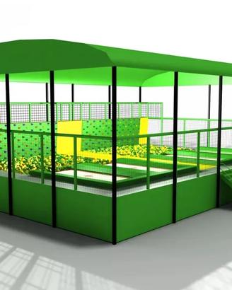 Tappeti Elastici. Professionali per Parchi Gioco