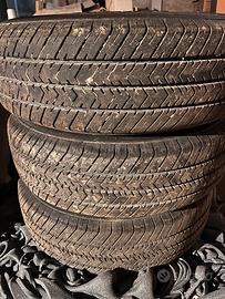 4 gomme e cerchi fiat ducato 215/70R15C