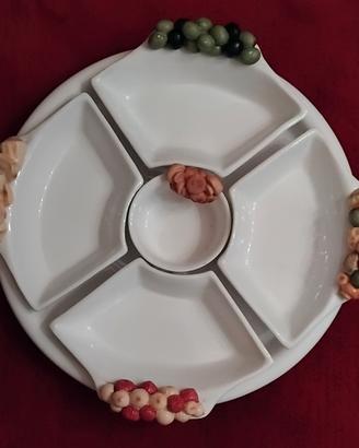 Antipastiera in ceramica della Nadir