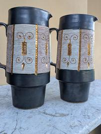 Brocche ceramica Fanciullacci Italy 