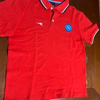 Polo Napoli calcio Diadora bambino