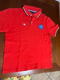 Polo Napoli calcio Diadora bambino