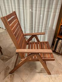 sedie sdraio da esterno 